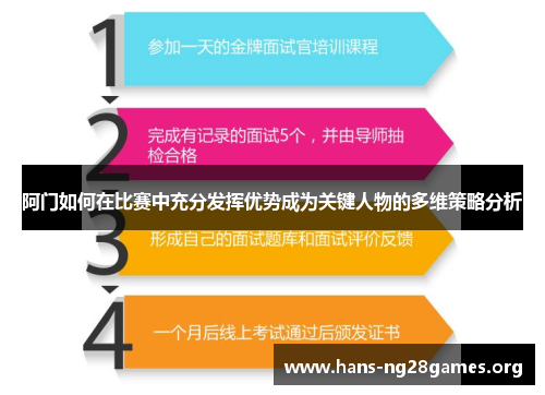 阿门如何在比赛中充分发挥优势成为关键人物的多维策略分析 阿门如何在比赛中充分发挥优势成为关键人物的多维策略分析