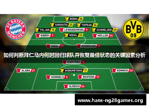 如何判断拜仁马内何时回归球队并恢复最佳状态的关键因素分析 如何判断拜仁马内何时回归球队并恢复最佳状态的关键因素分析
