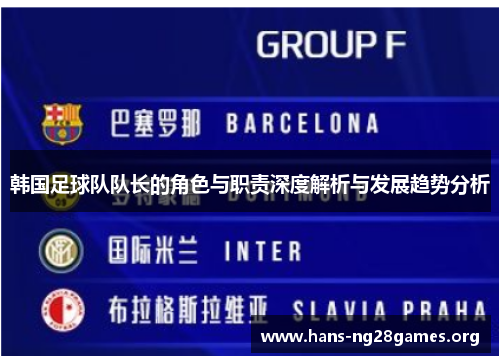 韩国足球队队长的角色与职责深度解析与发展趋势分析