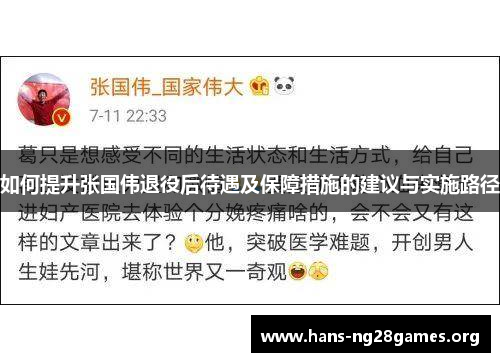 如何提升张国伟退役后待遇及保障措施的建议与实施路径